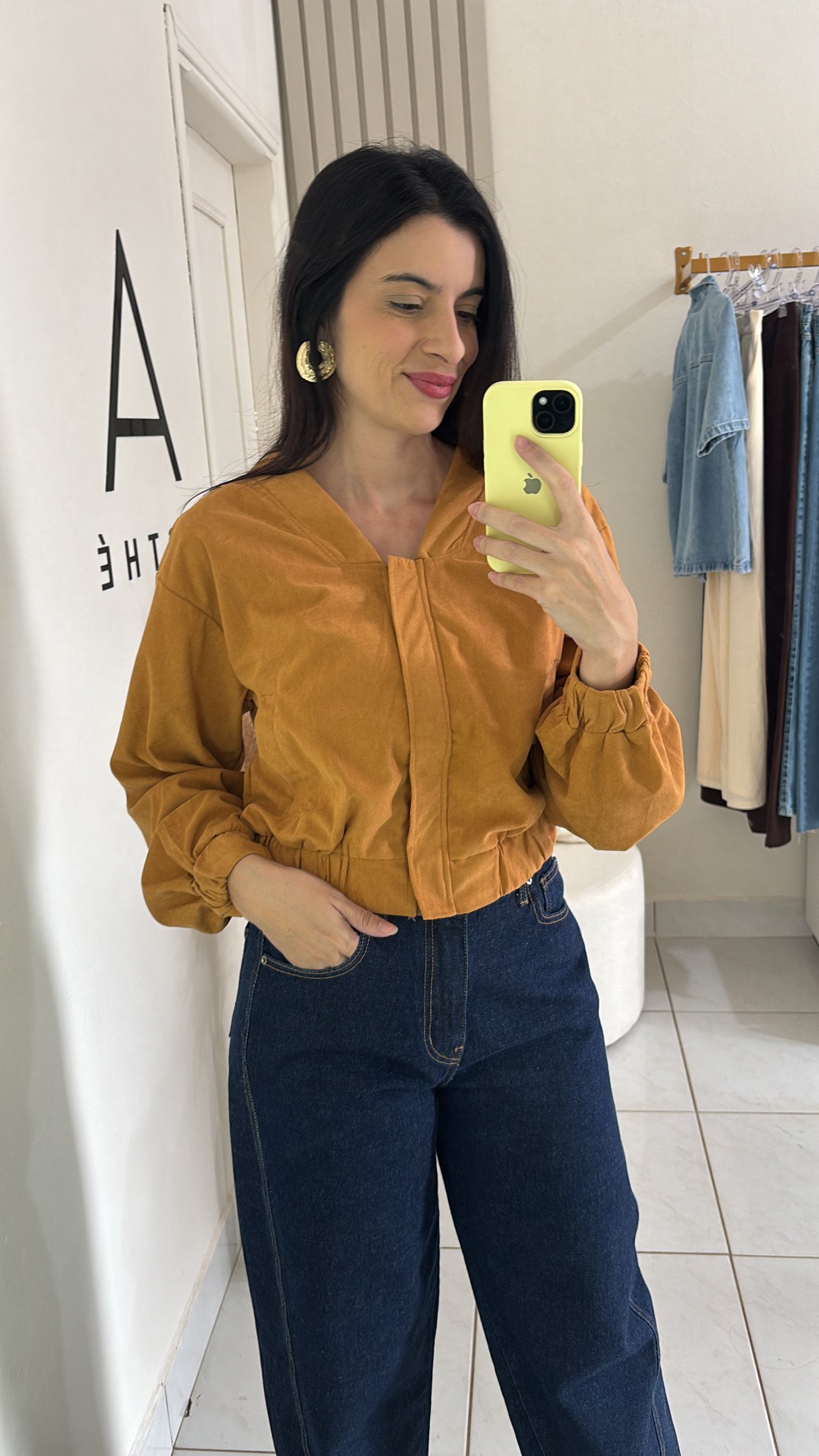 Jaqueta cotelê