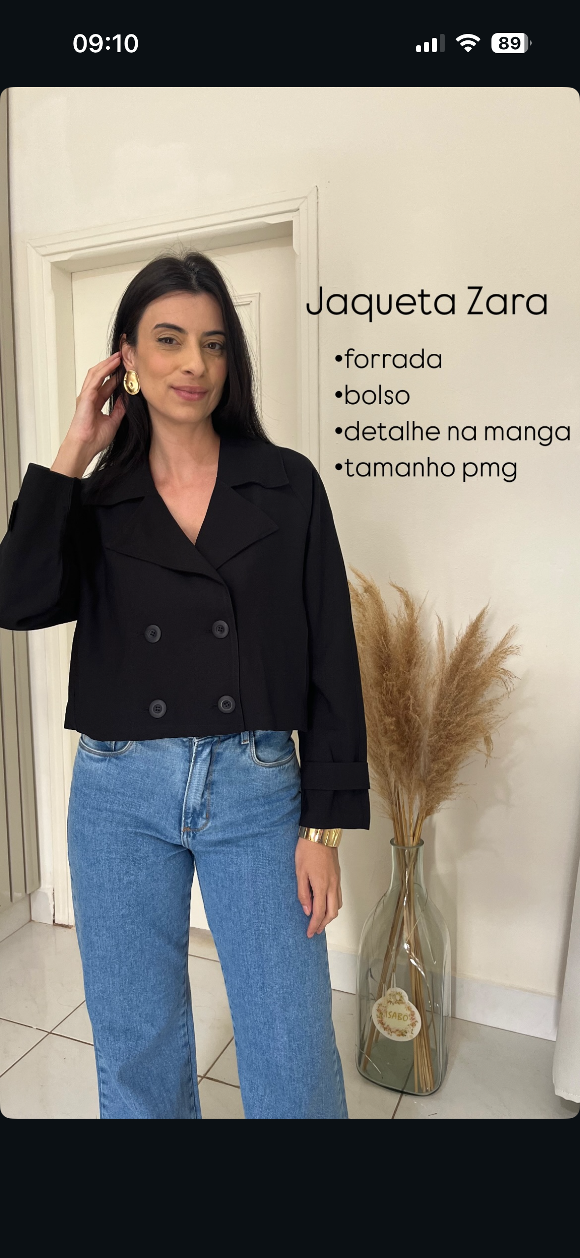 Jaqueta botões