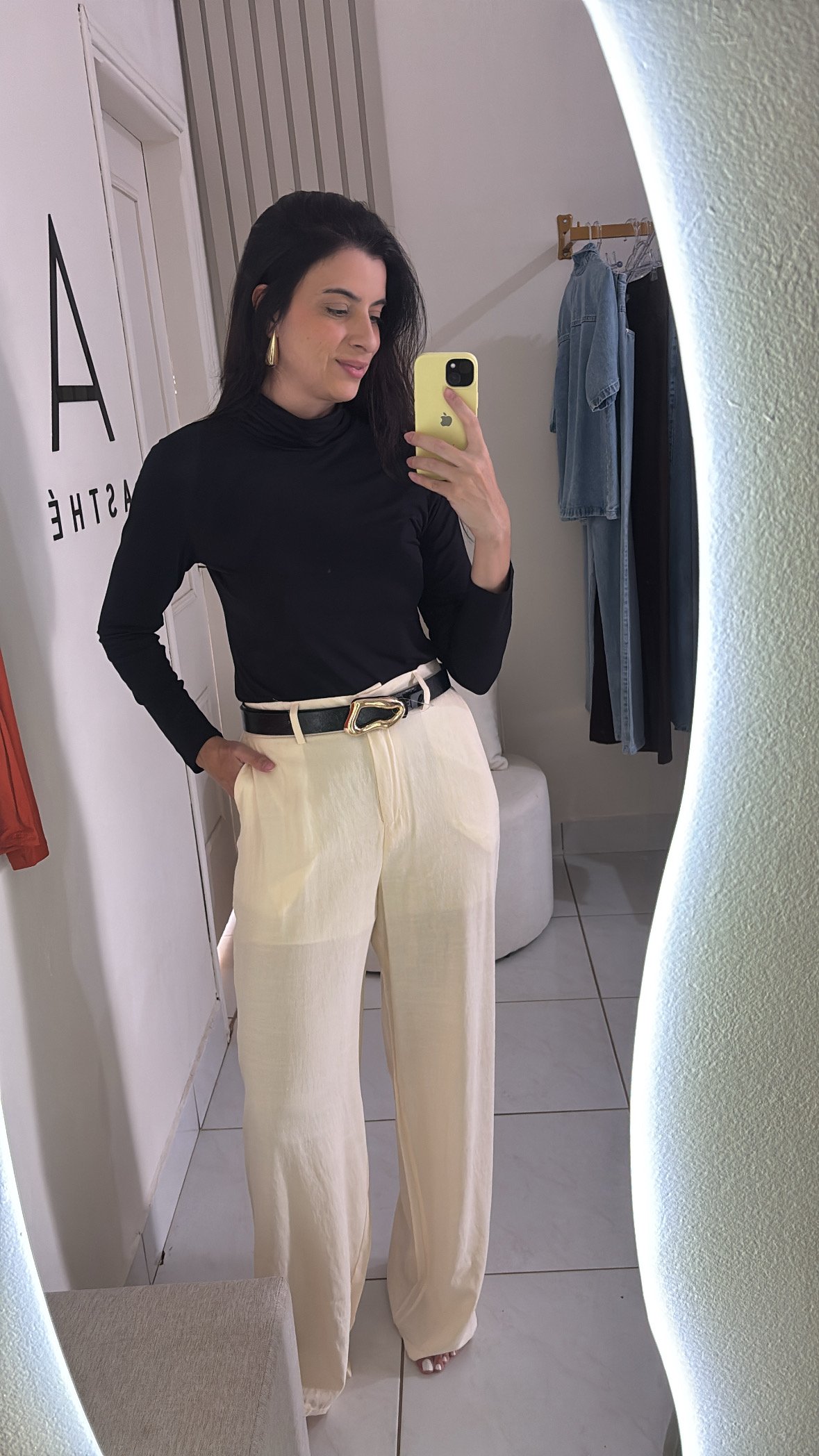 Blusa em algodão