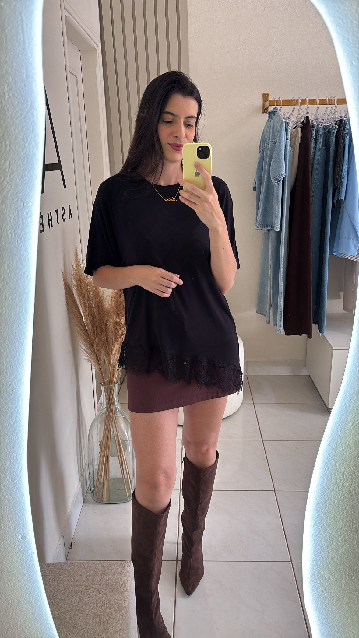T-shirt renda
