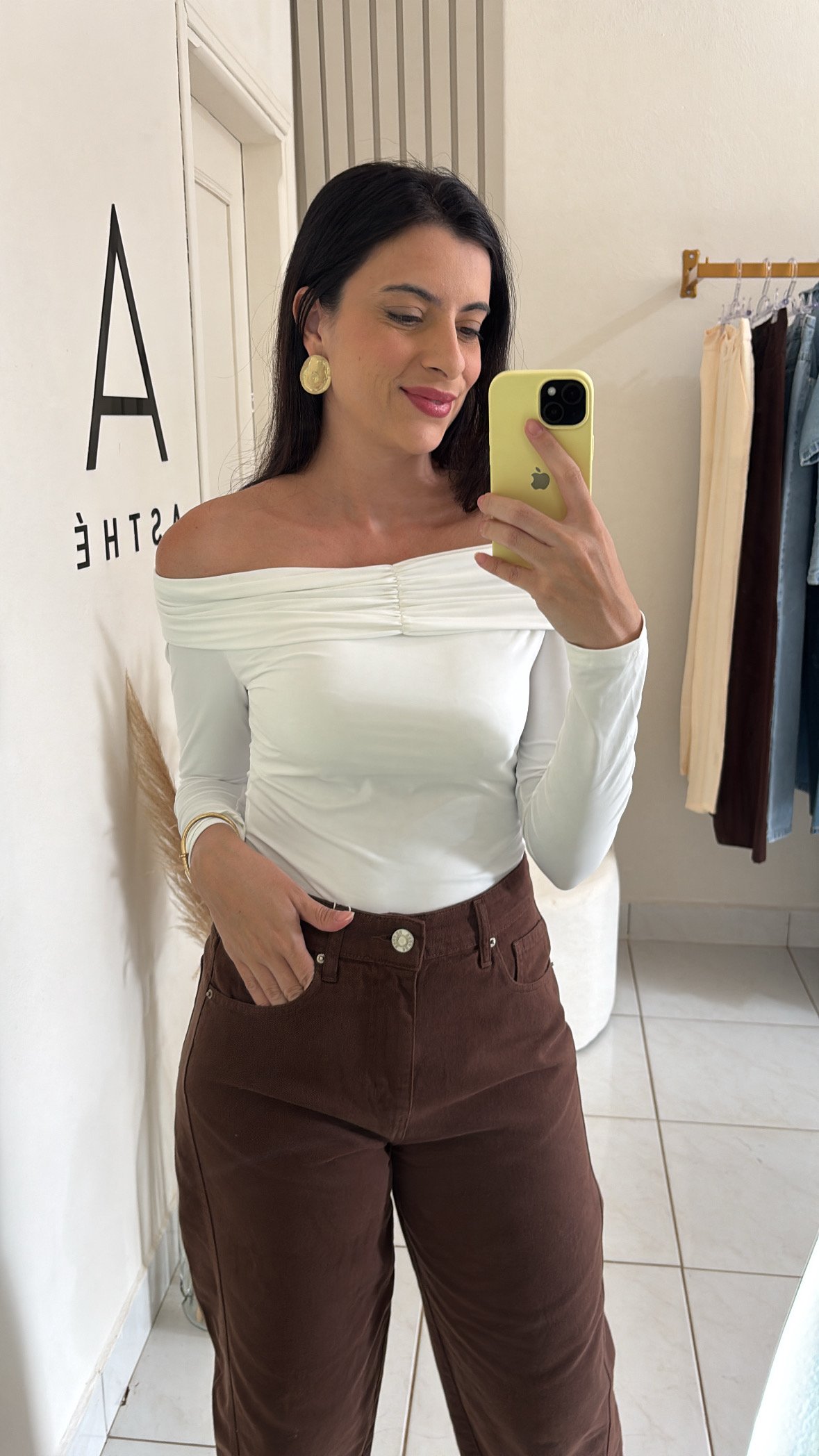 Blusa ombro a ombro