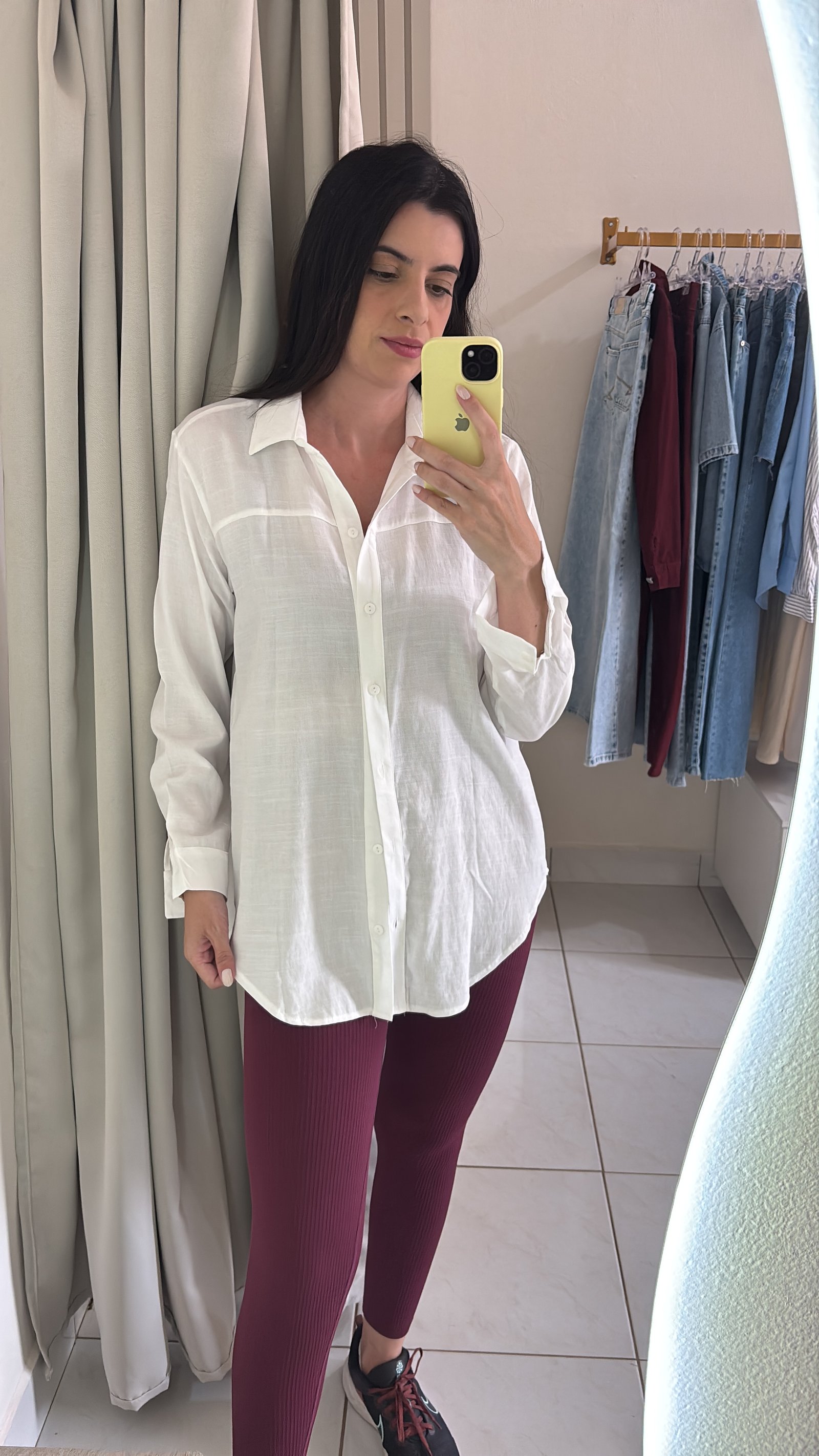 Camisa em viscose