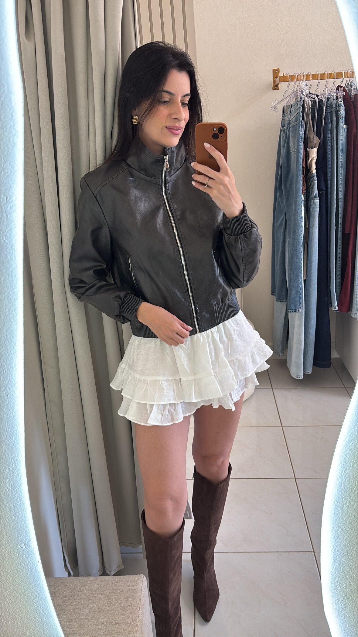 Jaqueta couro