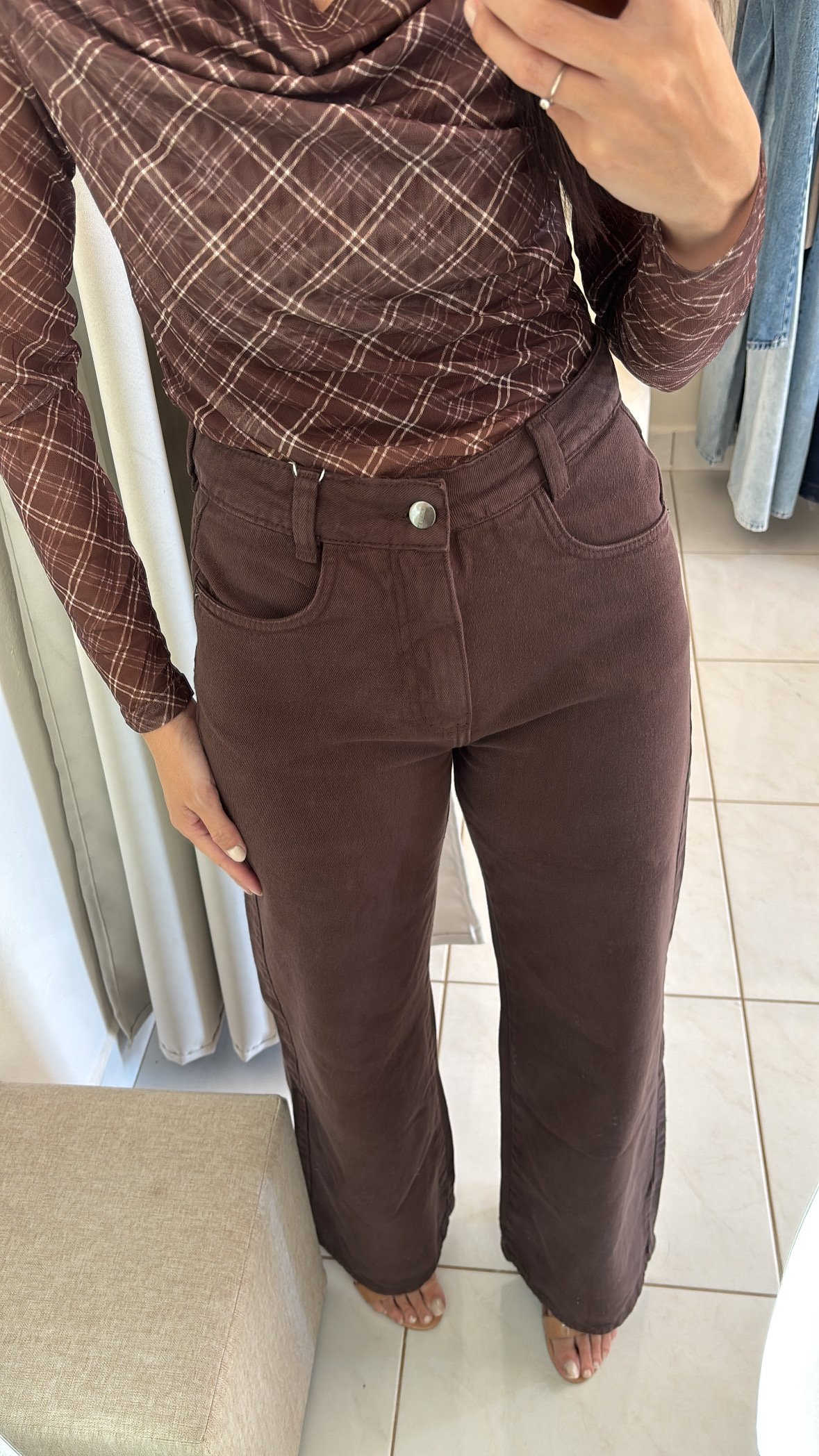 Jeans marrom lerrux