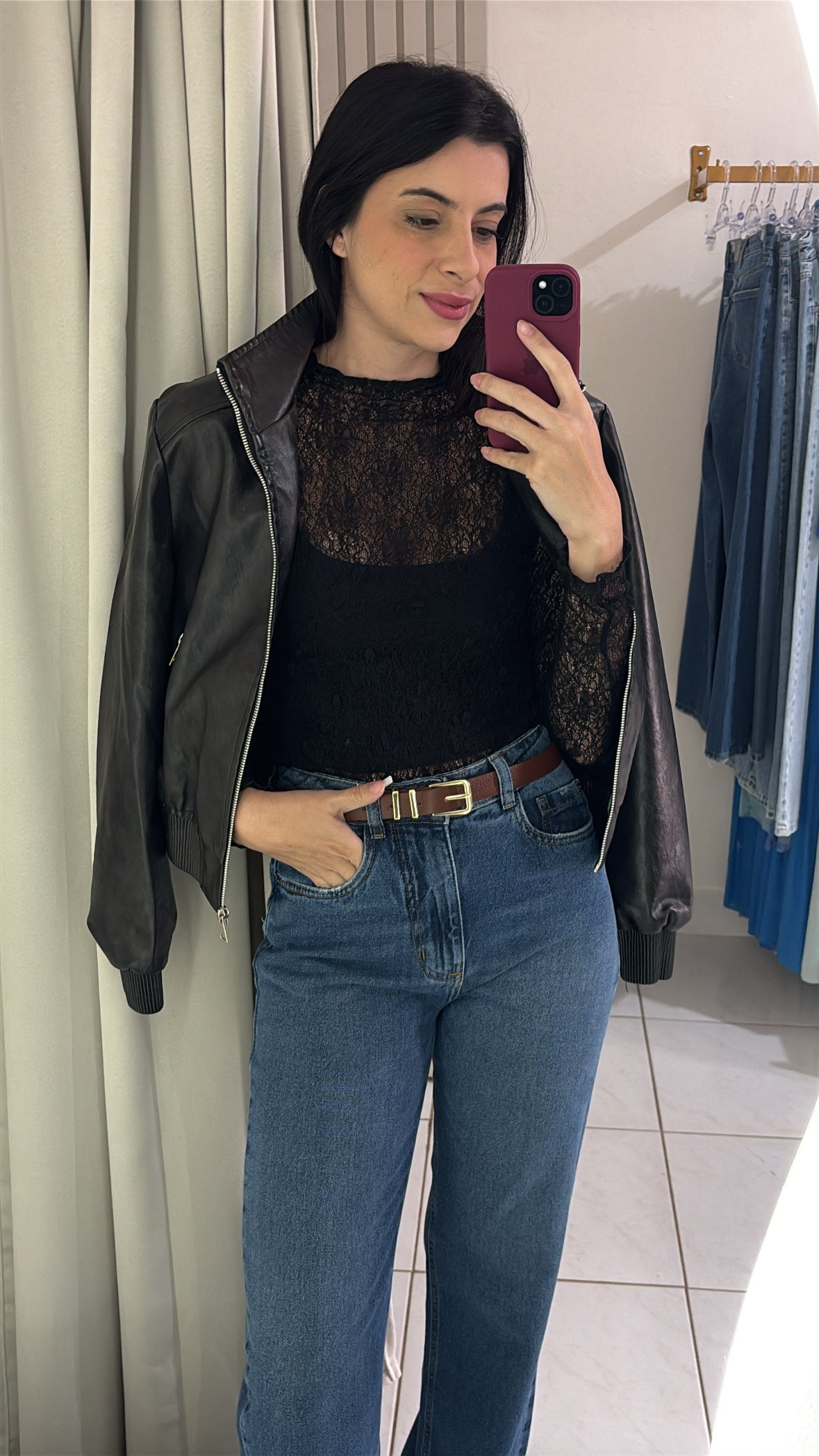 Calça reta lerrux